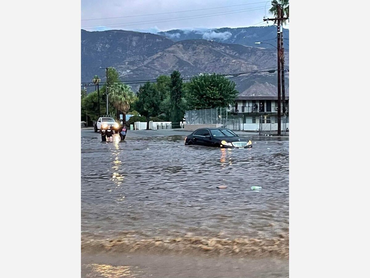 Flash Floods Rip San Bernardino Eye Report Press Yucaipa