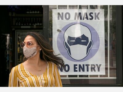 California Indoor Mask Mandate Returns Today