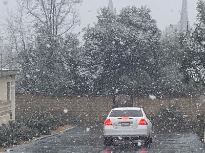 Snow In Yucaipa: This Time, The Weatherman Was Right!