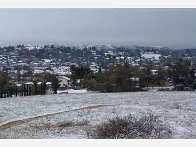 Snow, extreme cold Forecast For Yucaipa Next Week