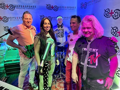 ‘Skinny Ties’ Rocks Hops & Spokes Brewery